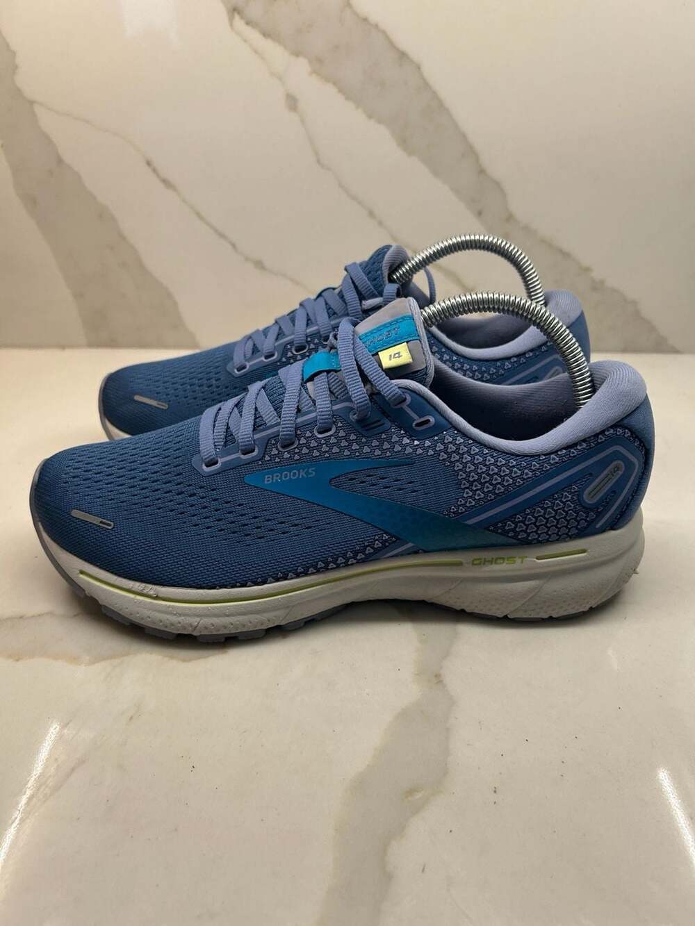 Brooks Ghost 14 Women's Blue Running Shoes Sneakers (Size: 9.5)